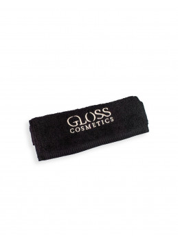 Towel with LOGO black - small