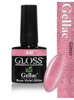 Gellac 416 Rose Violet Glitter