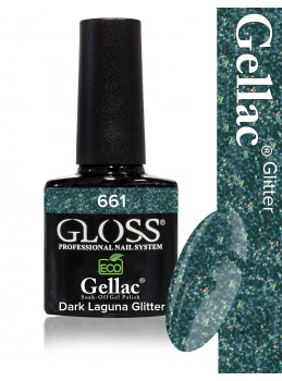 Gellac 661 Dark Laguna Glitter