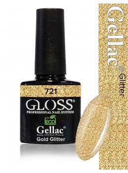 Gellac 721 Gold Glitter